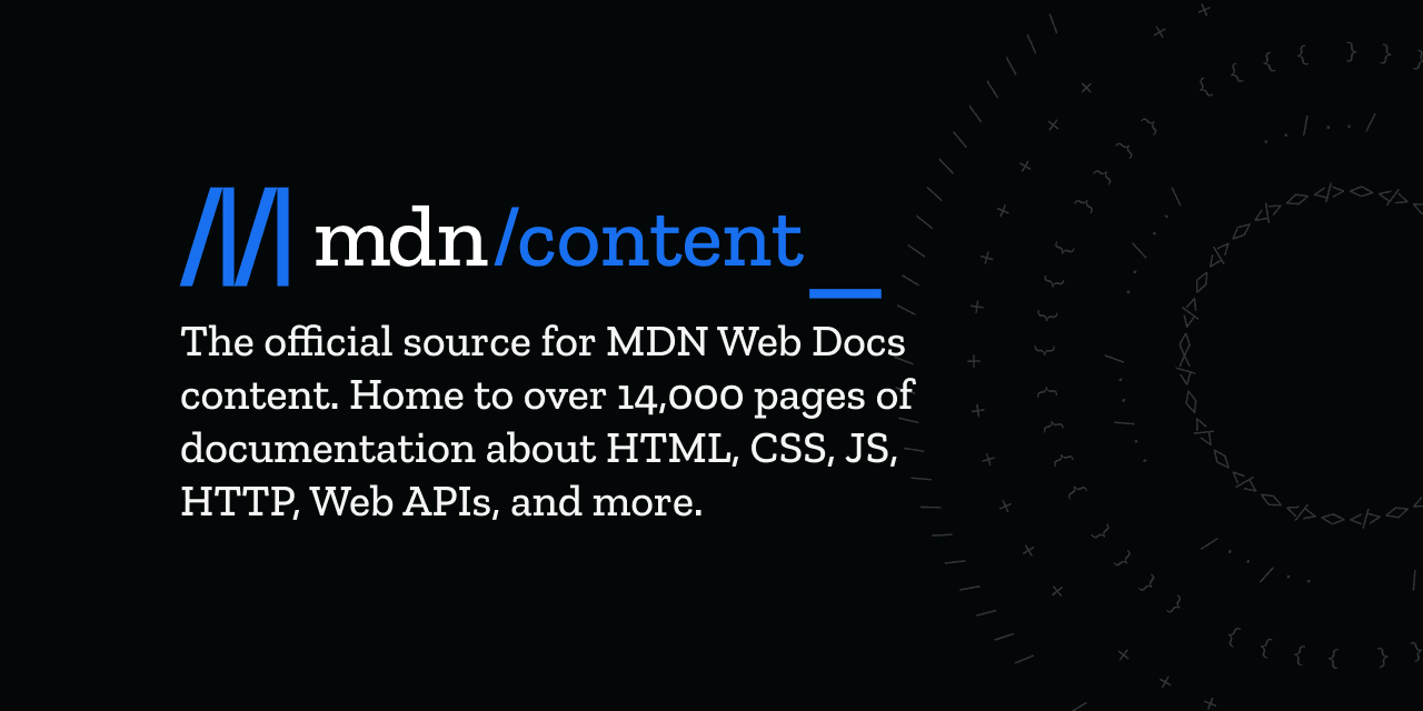 Icon for mdn/content